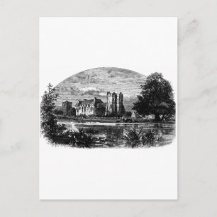 Stokesay Castle 1897 Postkarte