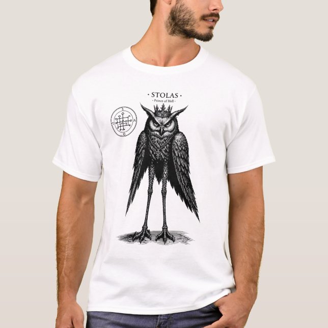 Stolas Herrscher der Schatten T-Shirt (Vorderseite)
