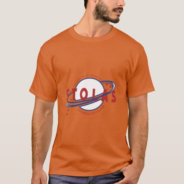 Stolas Rot Weiß und Blau Junge T-Shirt (Vorderseite)