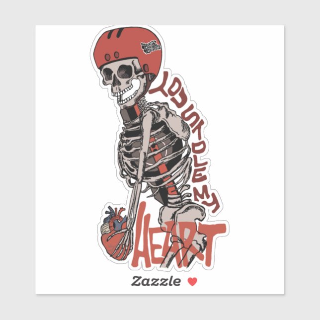 Stole meinen Heftsticker Aufkleber (Blatt)