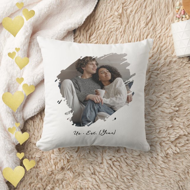 Stole My Heart Valentine's Day Photo Personalized Kissen (Von Creator hochgeladen)