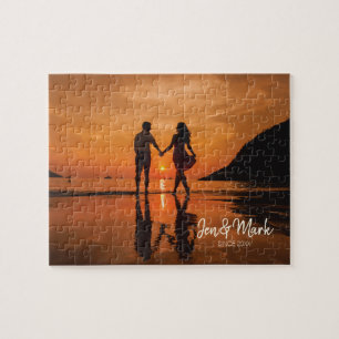 Stolen Moment. Name und Jahr Typografie. Puzzle