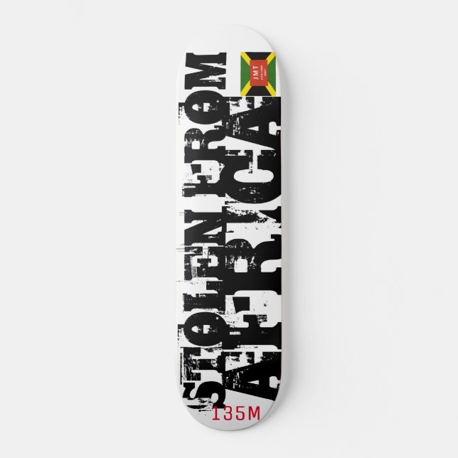 STOLEN VON AFRIKA 135 M Skateboard (Vorderseite)