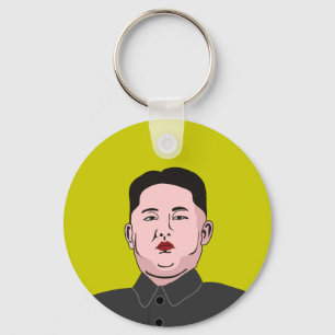 Stolid Kim Jong-un Schlüsselanhänger