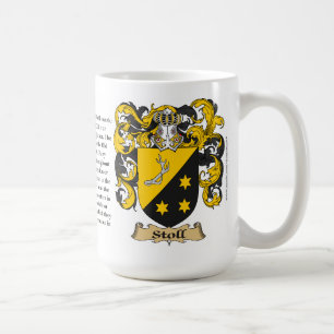 Stoll, der Ursprung, die Bedeutung und das Wappen Kaffeetasse