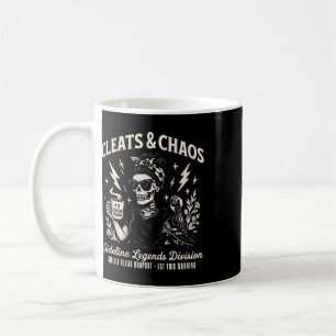 Stollen Und Chaos Skelett Fußball-Mama Lustig an d Kaffeetasse