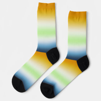 Stolperflagge des Gradient AroAce Agender Socken