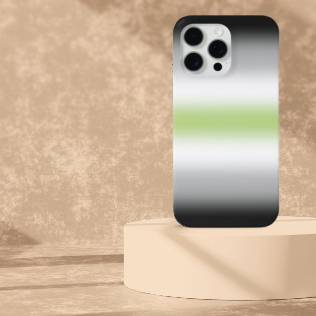 Stolperflagge für Gradient Agender mit Individuell Case-Mate iPhone Hülle (Von Creator hochgeladen)