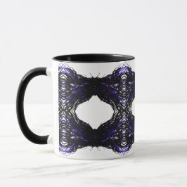 Stolz Abstrakt 7 Todsünden Alkohol-Tinten-Kunst Tasse