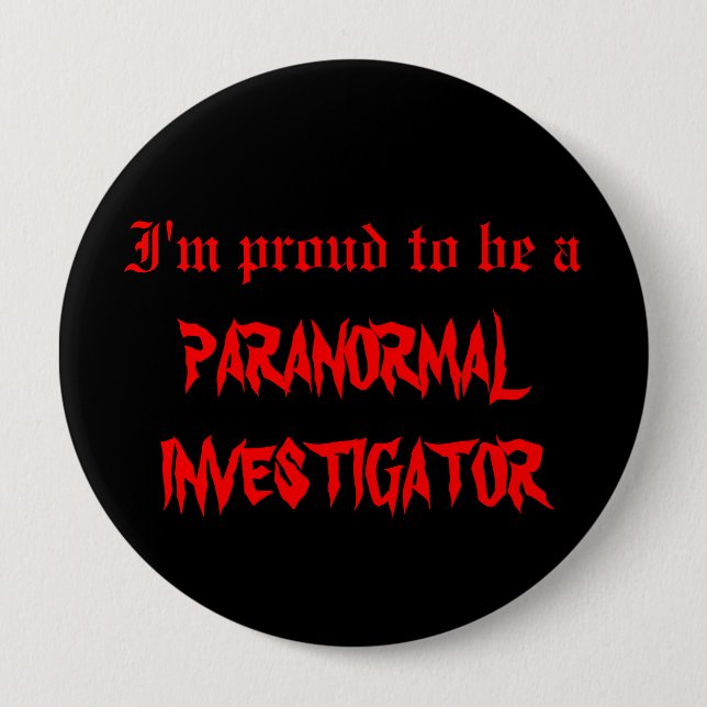 "Stolz, Abzeichen zu sein" Button (Vorderseite)