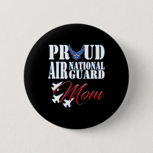 Stolz Air National Guard Mama Shirt Air Force Moth Button