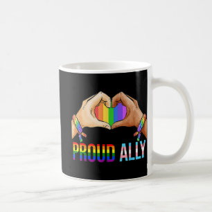 Stolz Albert Pride LGBT Transgender Flag Herz Gay Kaffeetasse