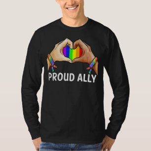 Stolz Albert Pride Lgbt Transgender Flag Herz Gay T-Shirt