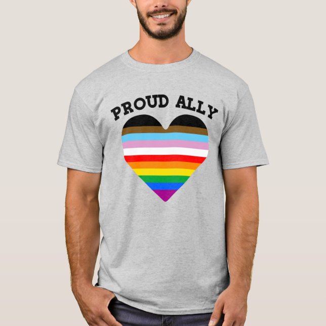 Stolz-Allesfortschritt T-Shirt (Vorderseite)