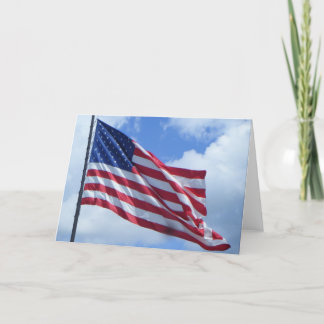 Stolz als Amerikaner Karte