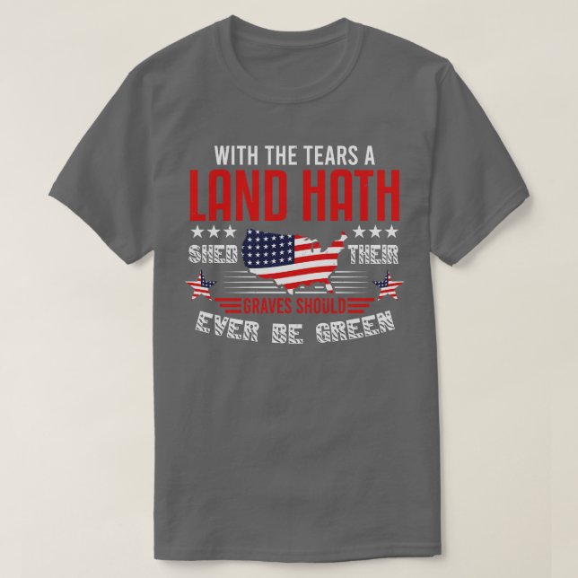 Stolz als amerikanischer Patriot (17) T-Shirt (Design vorne)