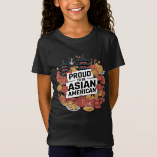 Stolz als asiatisches Amerika T-Shirt