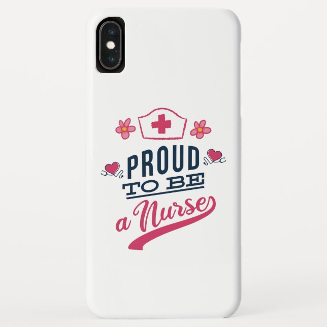 Stolz als Krankenschwester Case-Mate iPhone Hülle (Rückseite)