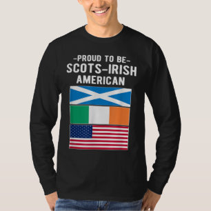 Stolz als Schotte-Ire-Amerikaner T-Shirt