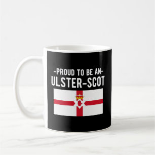 Stolz als ulster-Schotte-Fahne Nordirlands Kaffeetasse