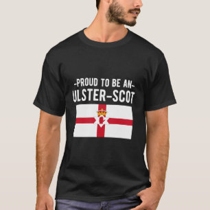 Stolz als ulster-Schotte-Fahne Nordirlands T-Shirt