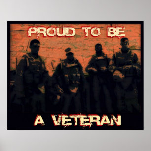 Stolz als Veteran Poster
