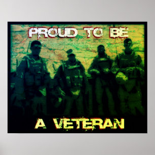 Stolz als Veteran Poster
