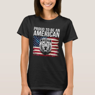 Stolz als Vintage amerikanische Patriotic-USA-Flag T-Shirt