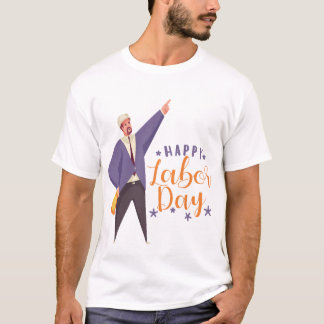 Stolz, am Tag der Arbeit zu arbeiten T-Shirt