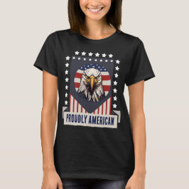 Stolz American Bald Eagle Denim Jacket T-Shirt