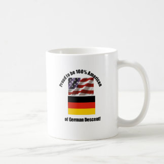 Stolz, Amerikaner des Deutschen des deutschen Tasse