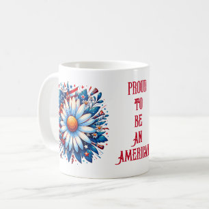 Stolz, Amerikaner zu sein - 4. Juli Kaffee Tasse