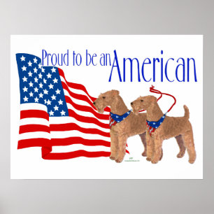 Stolz, Amerikaner zu sein Poster