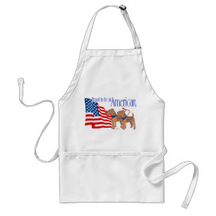 Stolz, Amerikaner zu sein Schürze