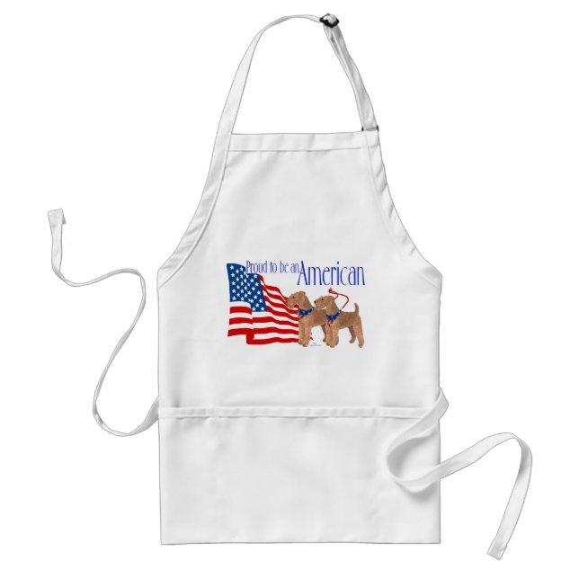 Stolz, Amerikaner zu sein Schürze (Vorne)