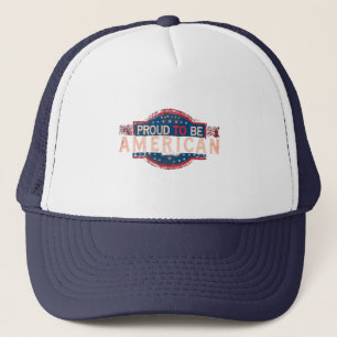 Stolz, Amerikaner zu sein Truckerkappe