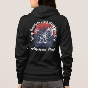 Stolz Amerikanischer Adler Hoodie