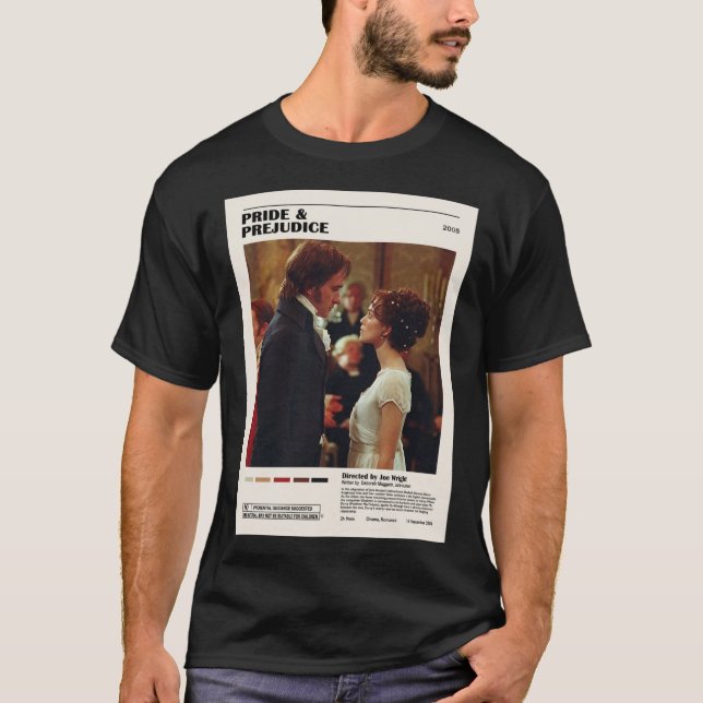 Stolz & Amp; Prejudice Poster Classic T - Shirt (Vorderseite)