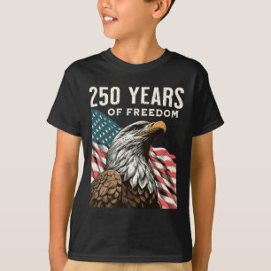 Stolz auf 250 Jahre Freiheit 1776-2026 Unabhängigk T-Shirt