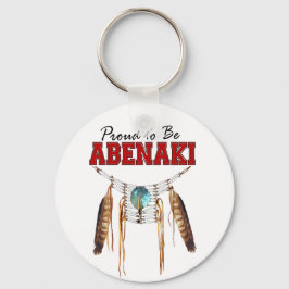 Stolz auf Abenaki Schlüsselanhänger