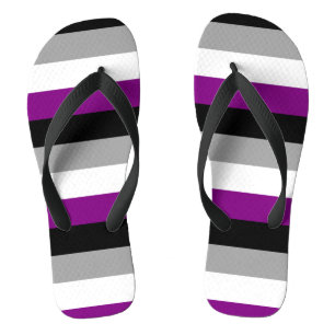 Stolz auf Asexualität Flip Flops