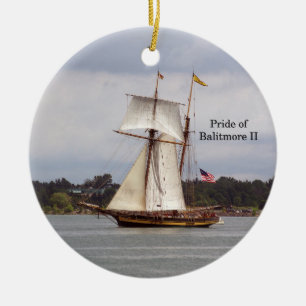 Stolz auf Baltimore II. Keramik Ornament