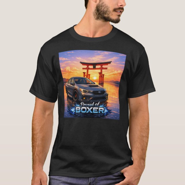Stolz auf BOXER T-Shirt (Vorderseite)