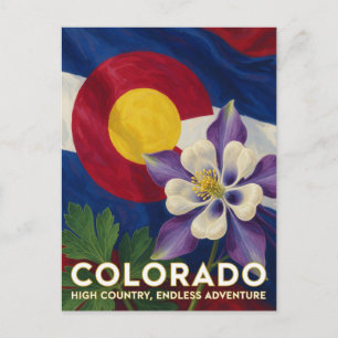 Stolz auf Colorado ✦ Jahrhunderterbe Postkarte