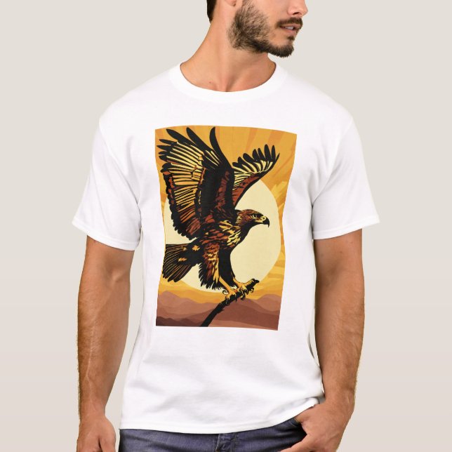 "Stolz auf den Flug" T-Shirt (Vorderseite)