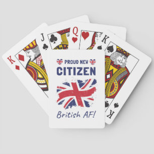 Stolz auf den neuen britischen Bürger, Bürgerfeier Spielkarten