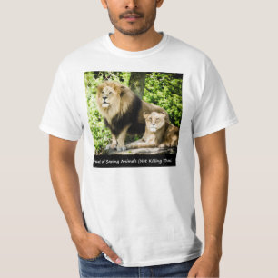 Stolz auf den Rett des T - SHIRT Tiere durch RoseW