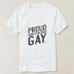 Stolz auf den Tag des Gay Rainbow T-Shirt