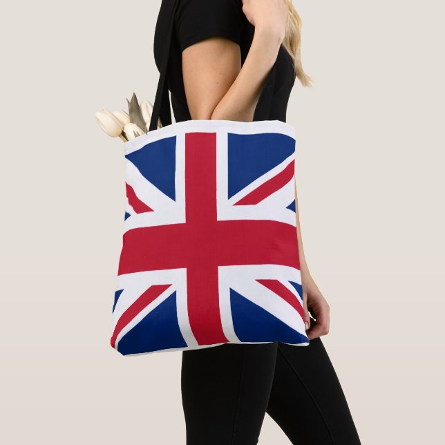 Stolz auf die britische Flagge (Von Nahem)