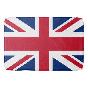 Stolz auf die britische Flagge Badematte